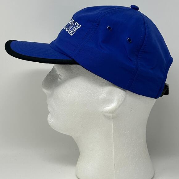 Grayton Dad Hat Cap Blue Unstructured Strapback 6 Panel Ouray Sportswear - Picture 6 of 9
